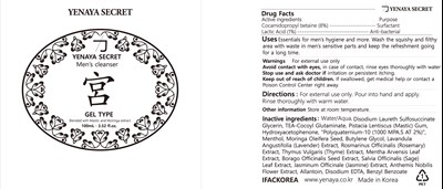 81873-201-01 (Yenaya Secret Gung Cleanser Label)